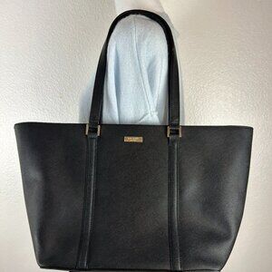 Kate Spade Tote Bag Newbury Lane Dally Large Saffiano  Leather Handbag Black